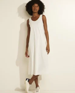 Shop Lichte Mouwloze Jurk Vrouwen Jurken