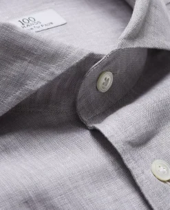 Fashion Linnen Shirt Mannen Shirts