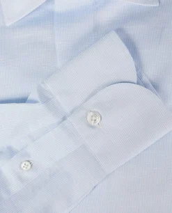 Outlet Linnen-Mix Shirt Mannen Shirts