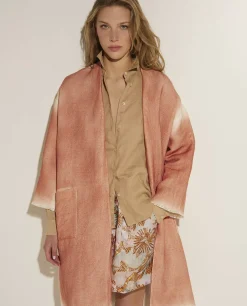 Outlet Linnen-Zijde Vest Vrouwen Knitwear