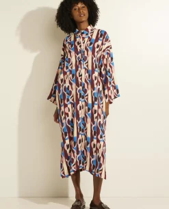 Clearance Maxi Jurk Met Print Vrouwen Jurken