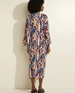 Clearance Maxi Jurk Met Print Vrouwen Jurken