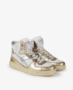 Best Mi Basket Used Leren Sneakers Vrouwen Schoenen
