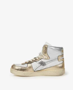 Best Mi Basket Used Leren Sneakers Vrouwen Schoenen
