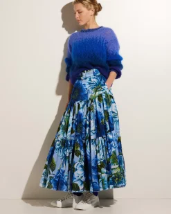 Shop Midi Rok Met Print Vrouwen Rokken