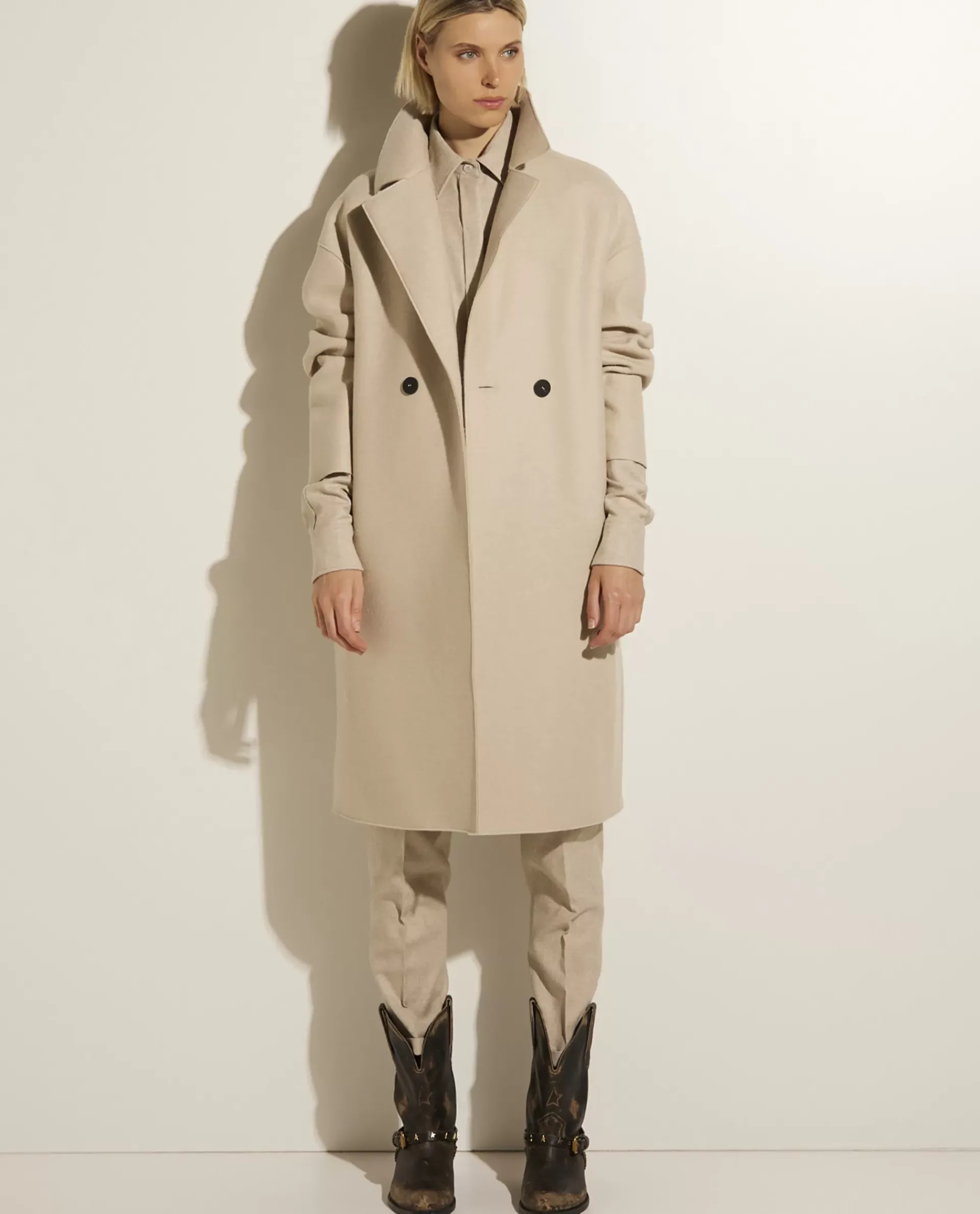 Hot Oversized Wollen Jas Vrouwen Jassen