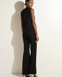 Store Pantalon Met Wijde Pijpen Vrouwen Broeken