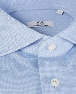 Outlet Piquet Shirt Mannen Shirts