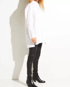 Best Sale Poplin Katoenen Blouse Vrouwen Blouses