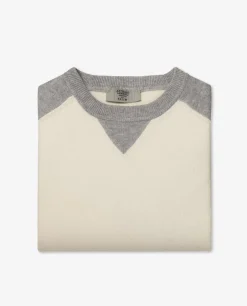 Outlet Raglan Trui Mannen Knitwear
