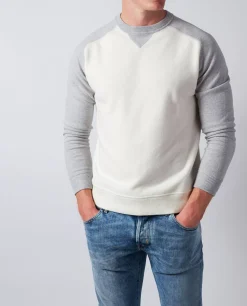 Outlet Raglan Trui Mannen Knitwear