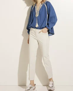 Best Sale Rechte Broek Met Stretch Vrouwen Broeken
