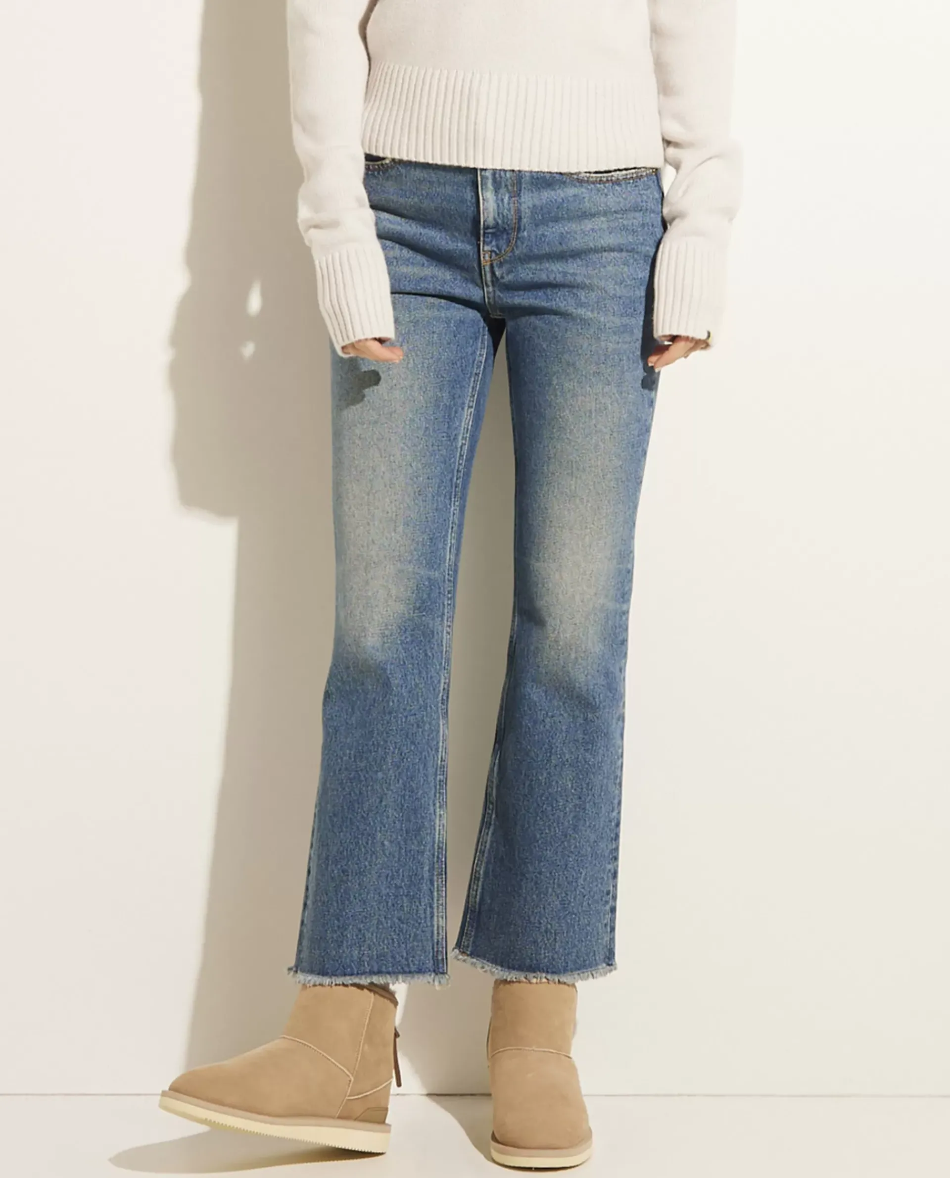 Store Rechte Jeans Vrouwen Broeken