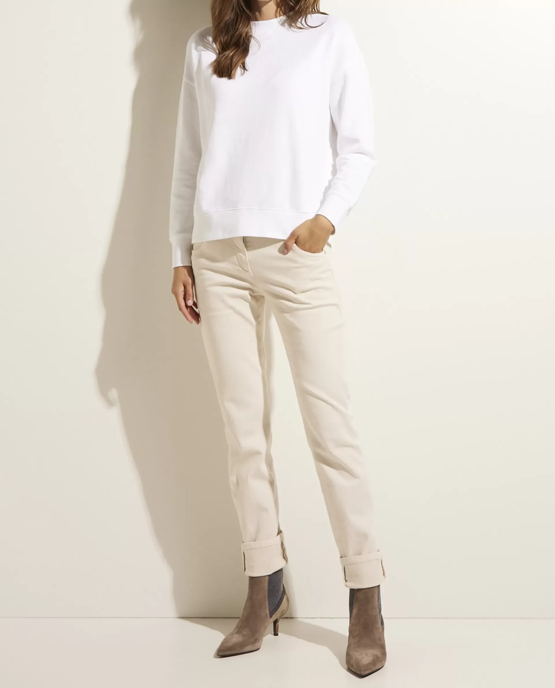 Best Rechte Jeans Vrouwen Broeken