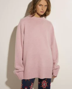 Outlet Ruime Cashmere Sweater Vrouwen Knitwear