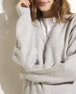 Best Sale Ruime Cashmere Trui Vrouwen Knitwear
