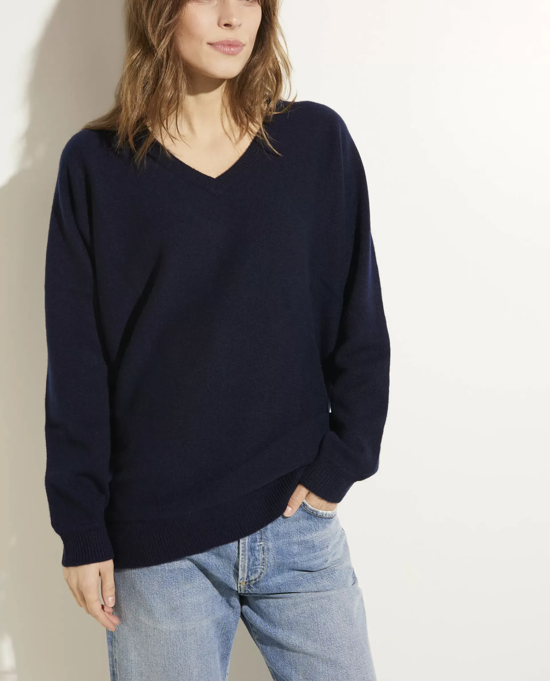 Shop Ruime Cashmere Trui Vrouwen Knitwear