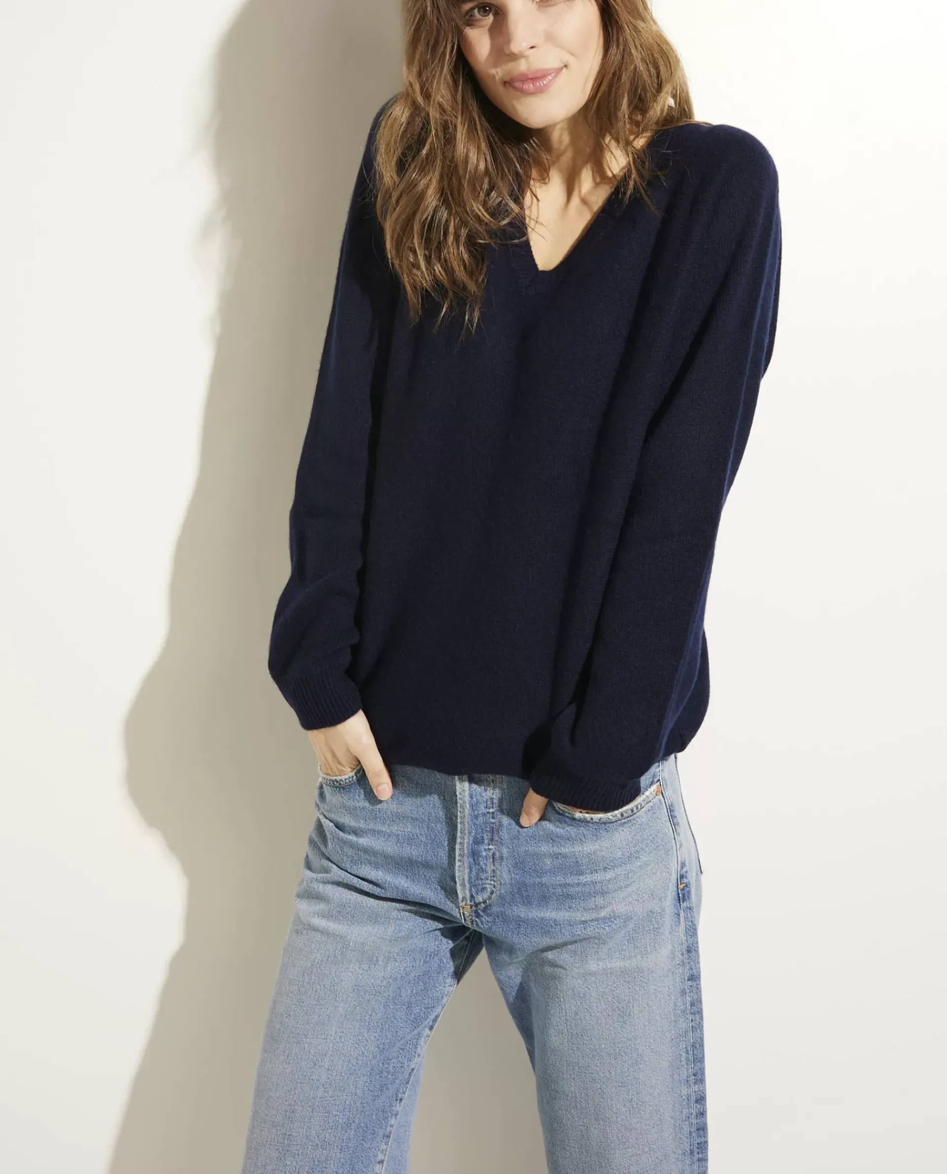 Shop Ruime Cashmere Trui Vrouwen Knitwear