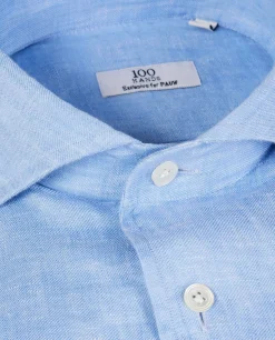 Flash Sale Shirt Met Schillerkraag Mannen Shirts