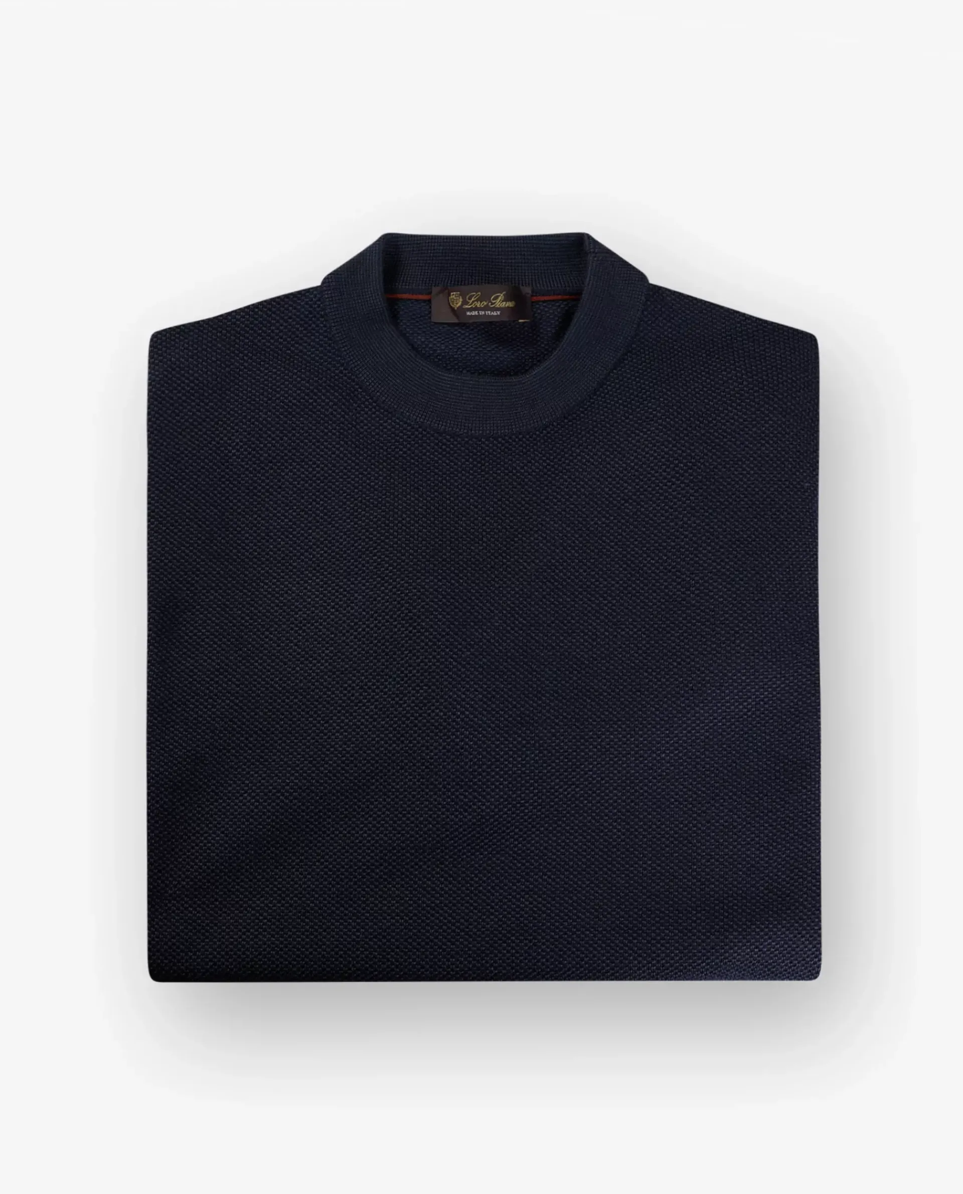 Cheap Silk Cashmere Girocollo Ribble Sweater Mannen Knitwear