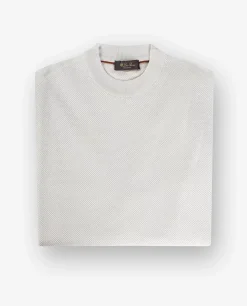 Online Silk Cashmere Girocollo Ribble Sweater Mannen Knitwear