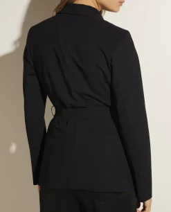 Best Sale Soepele Blazer Met Ceintuur Vrouwen Blazers