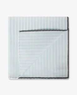 Fashion Striped Pocket Square Mannen Pochettes
