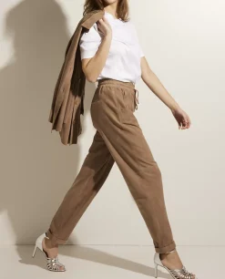 Shop Suede Blouse Vrouwen Blouses