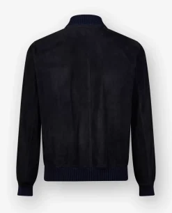 Discount Suede Bomber Mannen Jassen