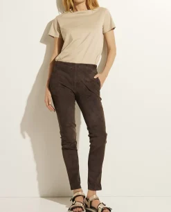 Store Suede Broek Vrouwen Broeken