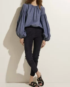Shop Suede Broek Vrouwen Broeken