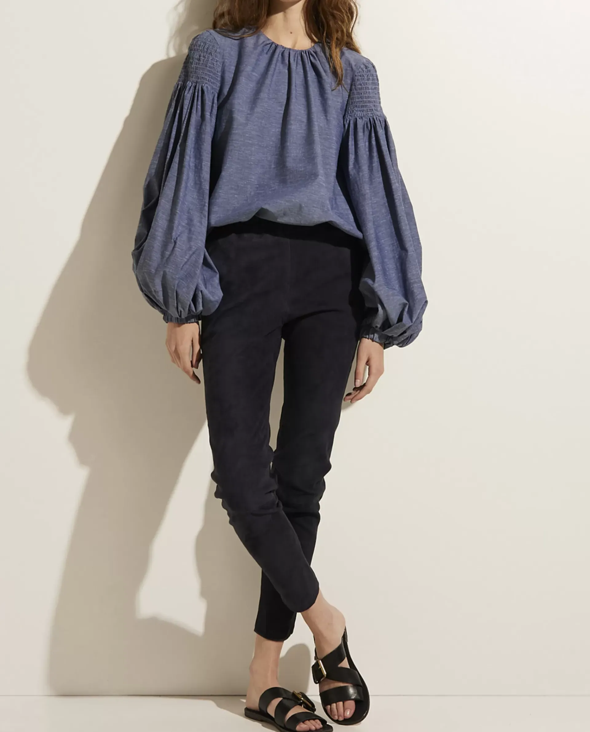 Shop Suede Broek Vrouwen Broeken