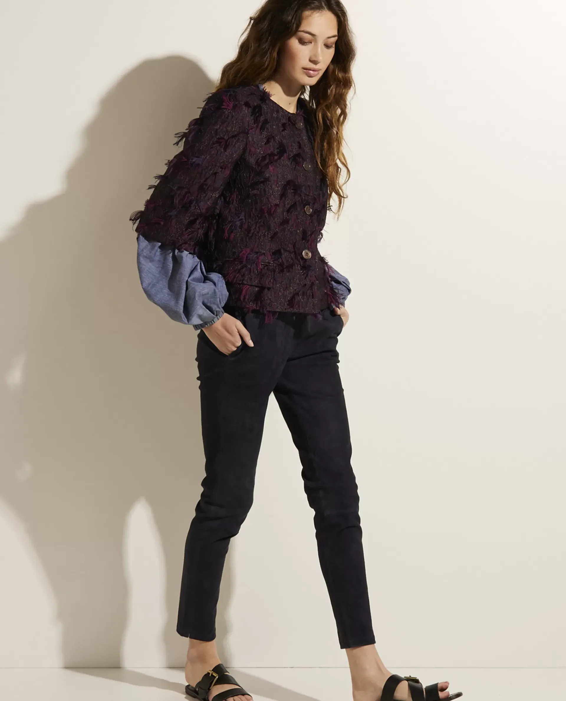Shop Suede Broek Vrouwen Broeken