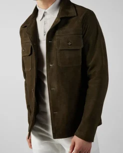 Sale Suede Shirt Mannen Jassen