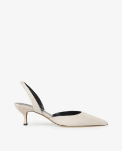 Online Suede Slingback Pumps Vrouwen Schoenen