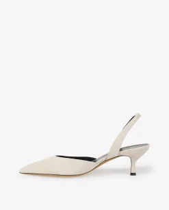 Online Suede Slingback Pumps Vrouwen Schoenen