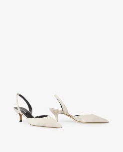 Online Suede Slingback Pumps Vrouwen Schoenen