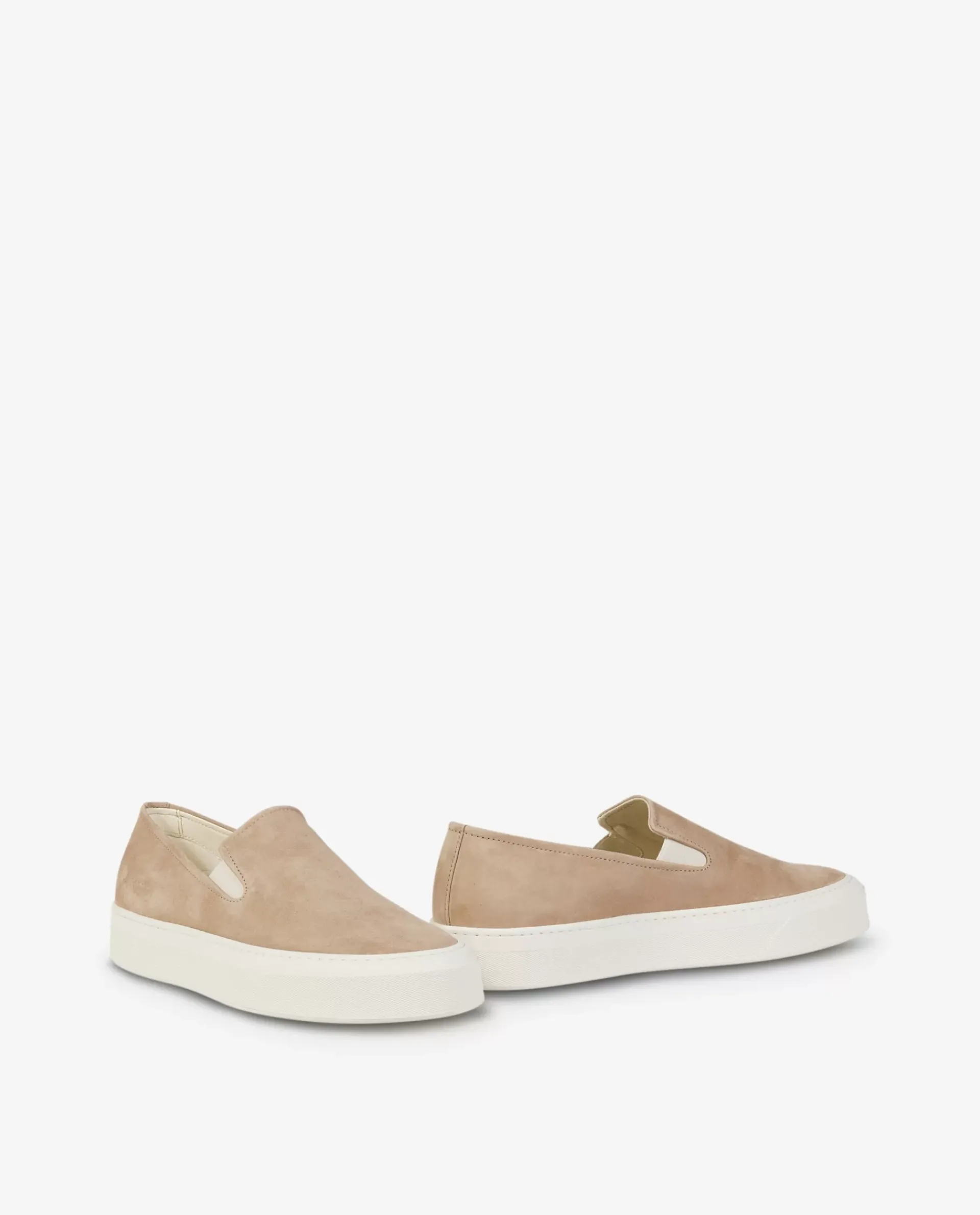 Flash Sale Suede Slip Ons Vrouwen Schoenen