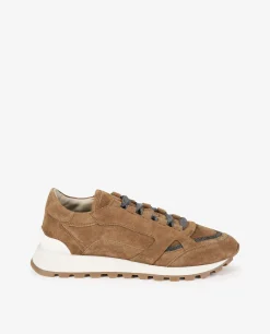 Cheap Suede Sneakers Met Monili Vrouwen Schoenen