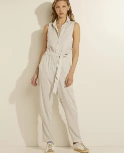 Clearance Tencel Jumpsuit Vrouwen Jurken
