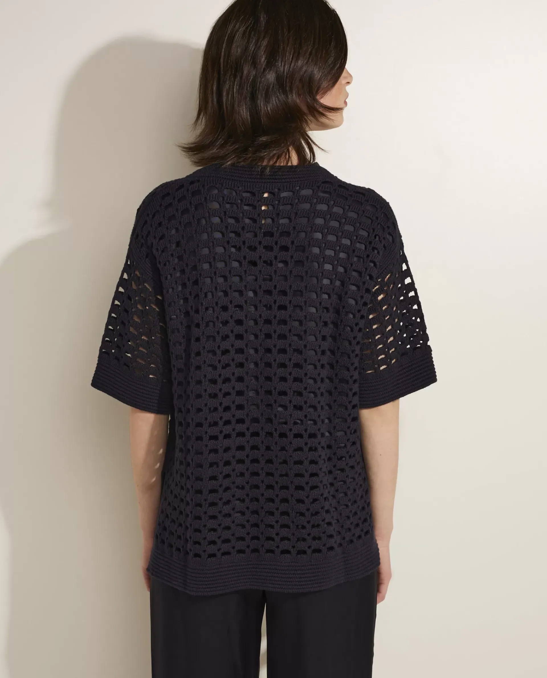Outlet Trui Met Korte Mouw Vrouwen Knitwear