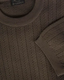 Best Trui Met Korte Mouwen Mannen Knitwear