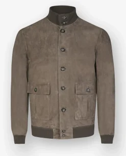 Discount ino Suede Jack Mannen Jassen
