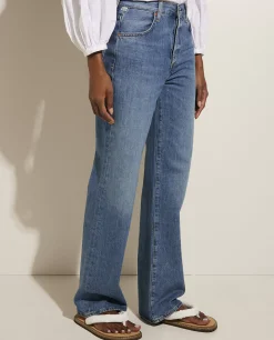 Cheap Wijde Denim Broek Vrouwen Broeken
