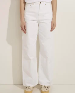 Online Wijde Jeans Vrouwen Broeken