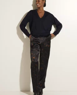 Shop Wijde Soepele Broek Vrouwen Broeken