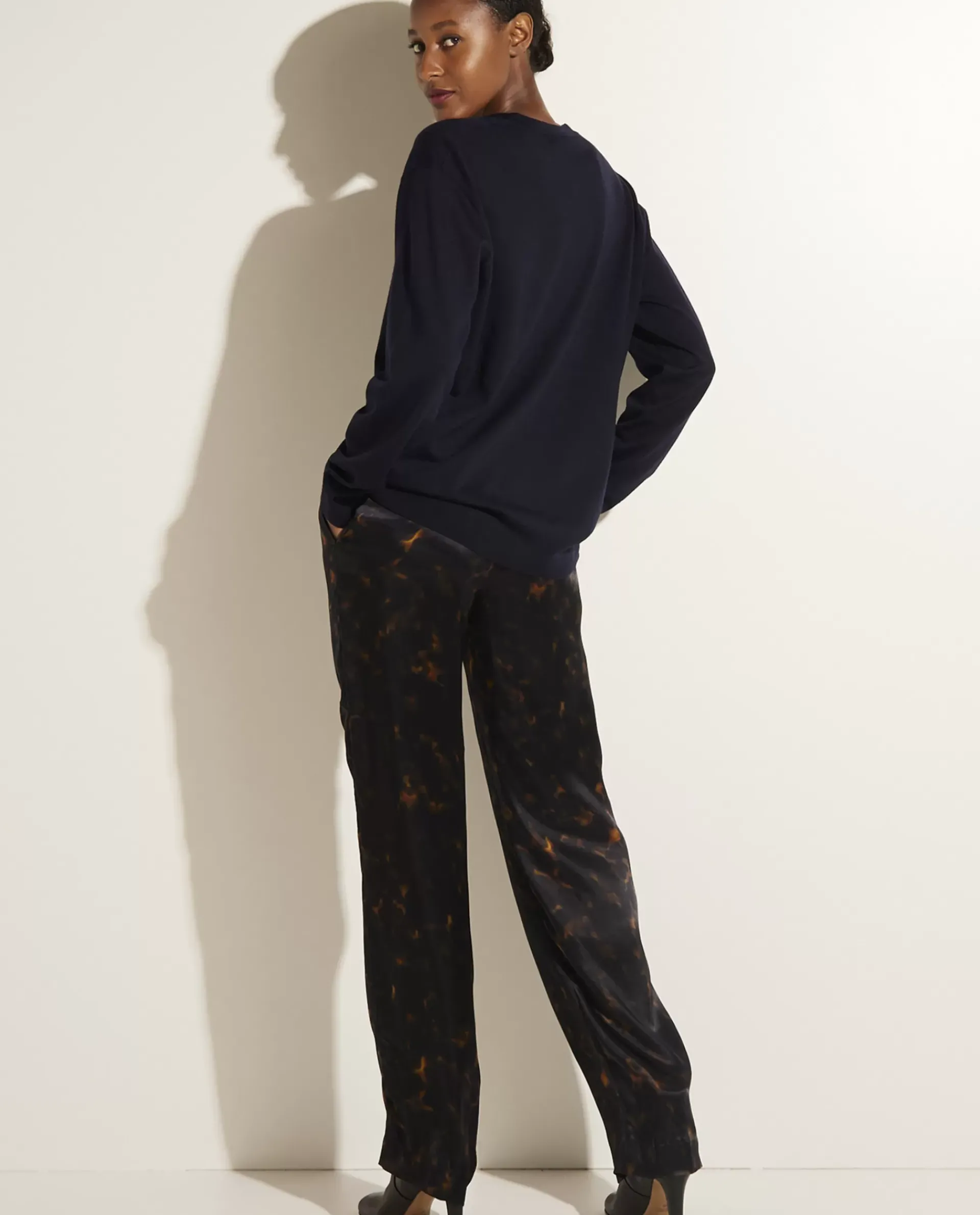 Shop Wijde Soepele Broek Vrouwen Broeken