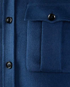 Shop Wol Cashmere Overshirt Mannen Jassen