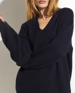 Outlet Wol-Cashmere Trui Vrouwen Knitwear