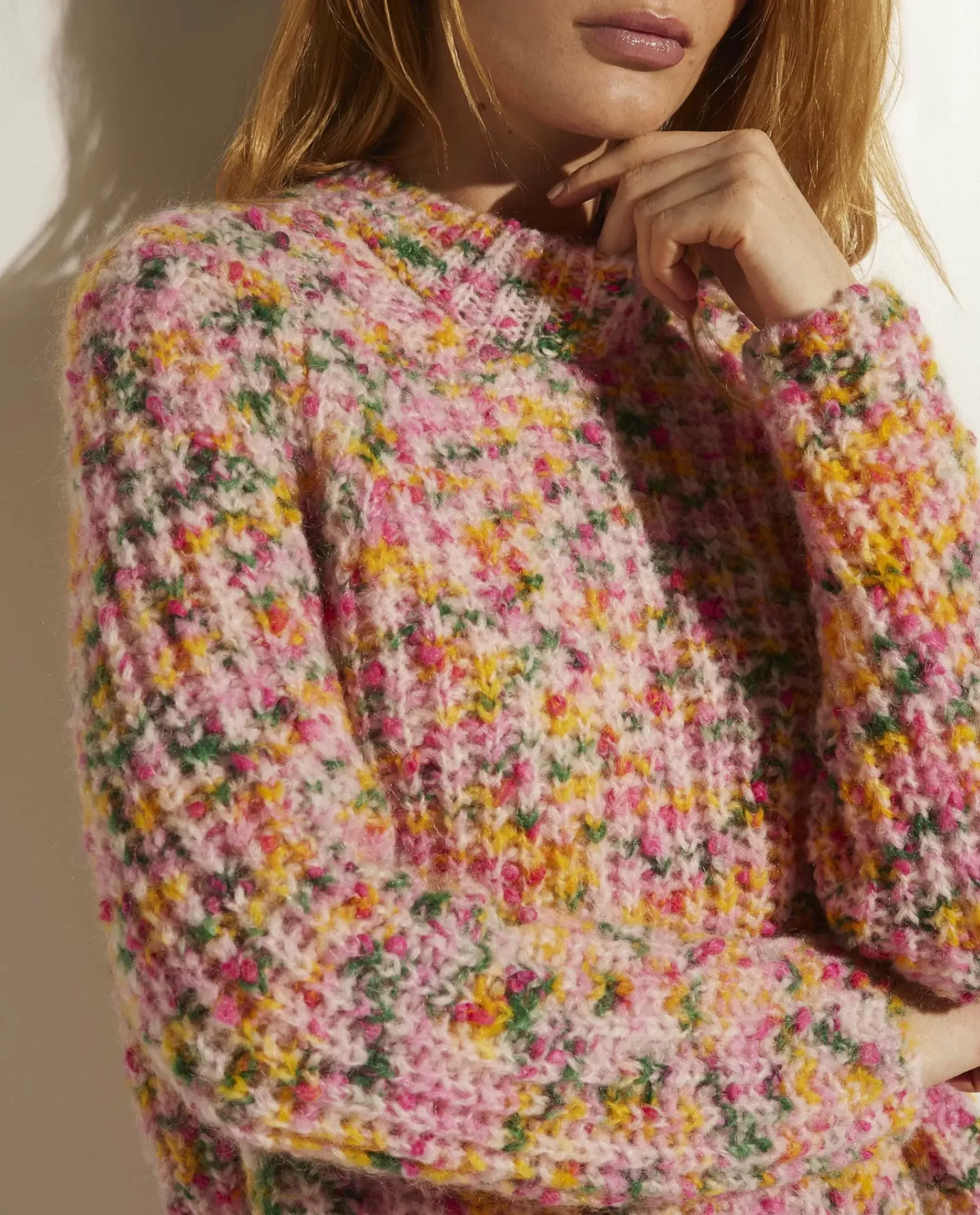 Store Wol-Cashmere Trui Vrouwen Knitwear